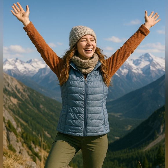 Gorp Core 90% Down  Lightweight Packable Puffer Vest - Picture 1 of 11